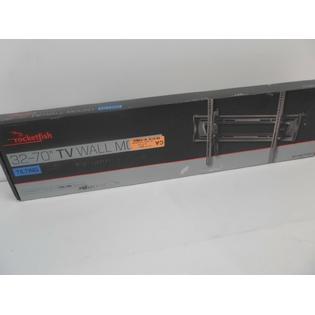 Rocketfish Full Motion Tv Wall Mount For Most 40 75 Tvs Black