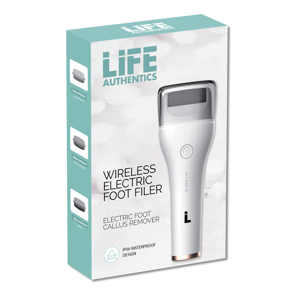 Life Authentics Wireless Electric Foot Filer