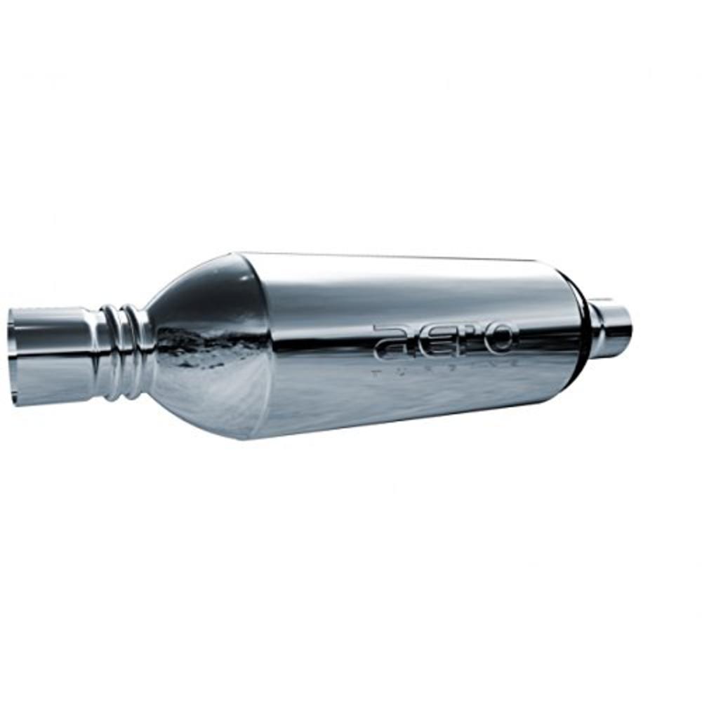 AERO EXHAUST - TURBINEXL AT3030XL PERFORMANCE MUFFLER 3" INSIDE DIAMETER NECKS (MODERATE SOUND)