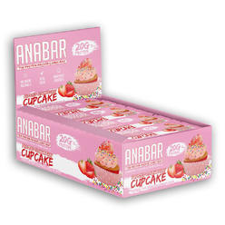 Anabar Strawberry Cupcake 12 Protein Bars