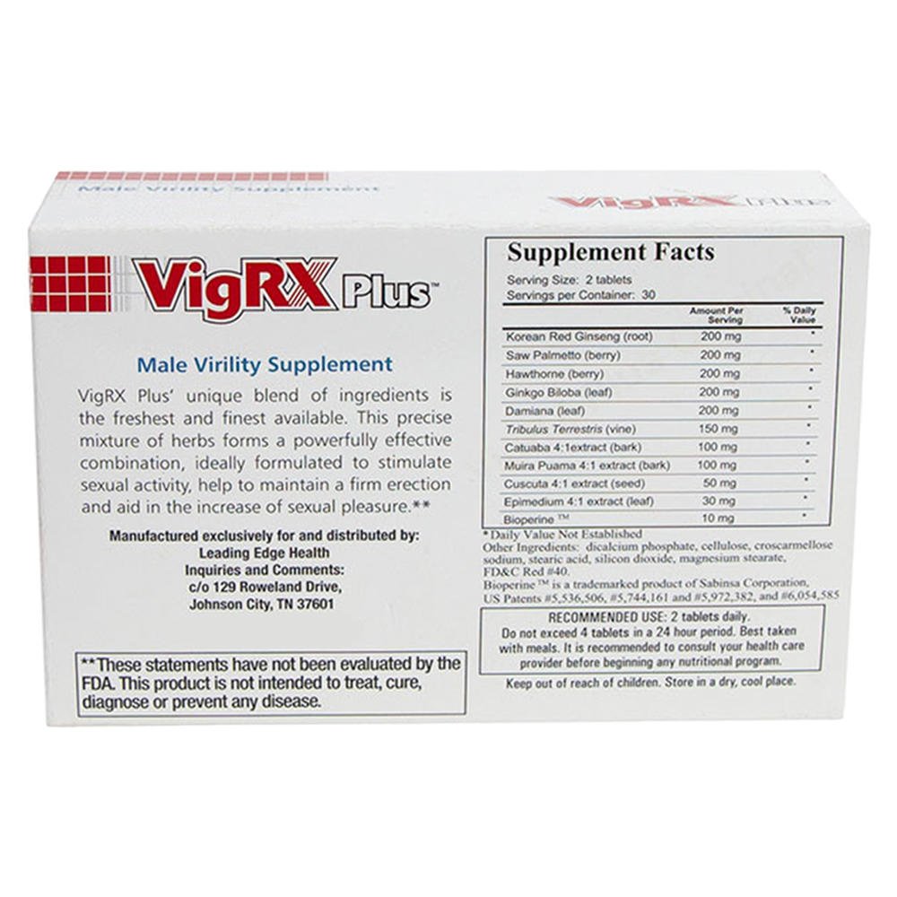 Leading Edge Health Vigrx Plus - 1 box 60 Pills