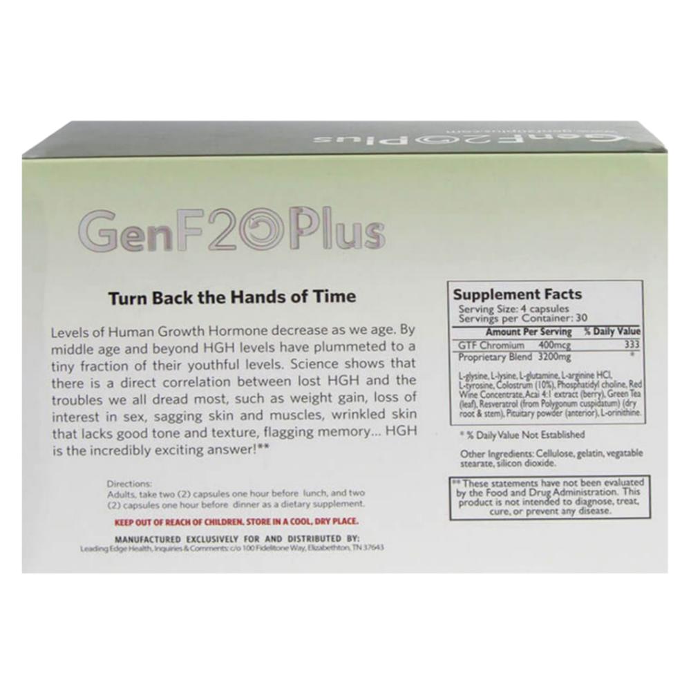 GenF20 Plus 120 Tablets 1 Month Supply