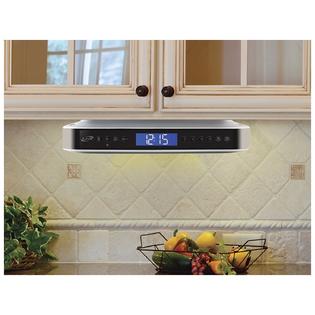 Ilive Ikb333s Bluetooth Under Cabinet Stereo Fm Radio Lcd Alarm