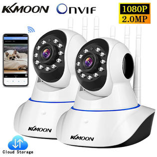 Kkmoon 2x Kkmoon 1080p Wireless Wifi Ptz Home Security Ip Camera Baby Pet Monitor W9w2