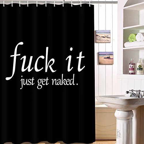 Bleum Cade Bathroom Shower Curtain Black And White Funny 70 L Bleum Cade Bathroom Shower Curtain