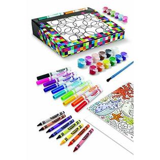 Crayola Inspiration Art Desk Travel Art Set Lap Desk For Kids