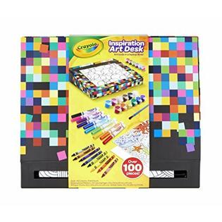 Crayola Inspiration Art Desk Travel Art Set Lap Desk For Kids