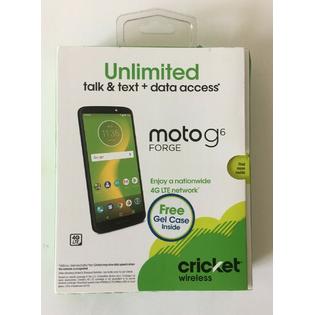 Motorola Cricket Prepaid Moto G6 (16GB) Smartphone Blue Brand New