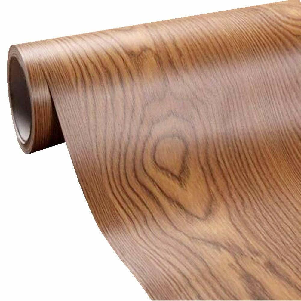 Teemall Self Adhesive Wood Grain Furniture Stickers Pvc Wallpaper Teemall Self Adhesive Wood Grain