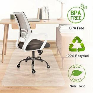 Marchpower Office Desk Chair Mat Hardwood Floor Protector Heavy