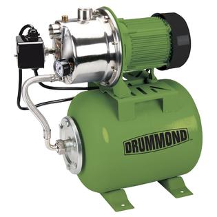Drummond 1 HP Stainless Steel Shallow Well Pump and Tank with Pressure ...