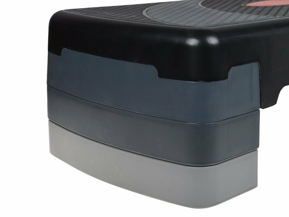 Calhome Aerobic Step Riser Trainer Adjustable Workout Platform Stepper Indoor Outdoor