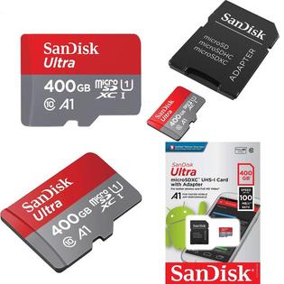 Sandisk Sandisk Ultra 400gb Micro Sdxc Uhs I Card With Adapter Class10 For Full Hd Video Sandisk Sandisk Ultra 400gb Micro Sdxc Uhs I Card With Adapter Class10 For Full Hd Video