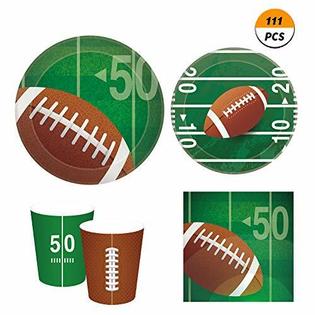 Anor Wishlife Anor Wishlife Football Paper Plates Football Napkins