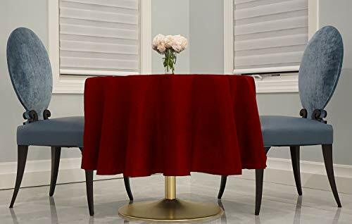 Kadut Red Tablecloth 90 Inch Round Tablecloths For Kadut Red Tablecloth 90 Inch