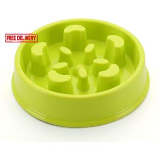 Yourkey Yourkey Slow Feeder Bowl For Dogs Plastic Plates For Pets Non Slip Tray Fun Feed