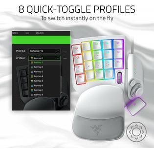 Rzr3m1 Razer Tartarus Pro Mercury White Left Hand Keypad Analog Switches From Japan Rzr3m1 Razer Tartarus Pro Mercury White Left Hand Keypad Analog Switches From Japan