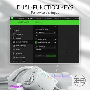Rzr3m1 Razer Tartarus Pro Mercury White Left Hand Keypad Analog Switches From Japan Rzr3m1 Razer Tartarus Pro Mercury White Left Hand Keypad Analog Switches From Japan