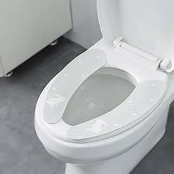 Warm Comfy Soft Fabric Toilet Seat Cover
