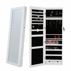 Mirrotek Over The Door Jewelry Armoire Mirror Cabinet