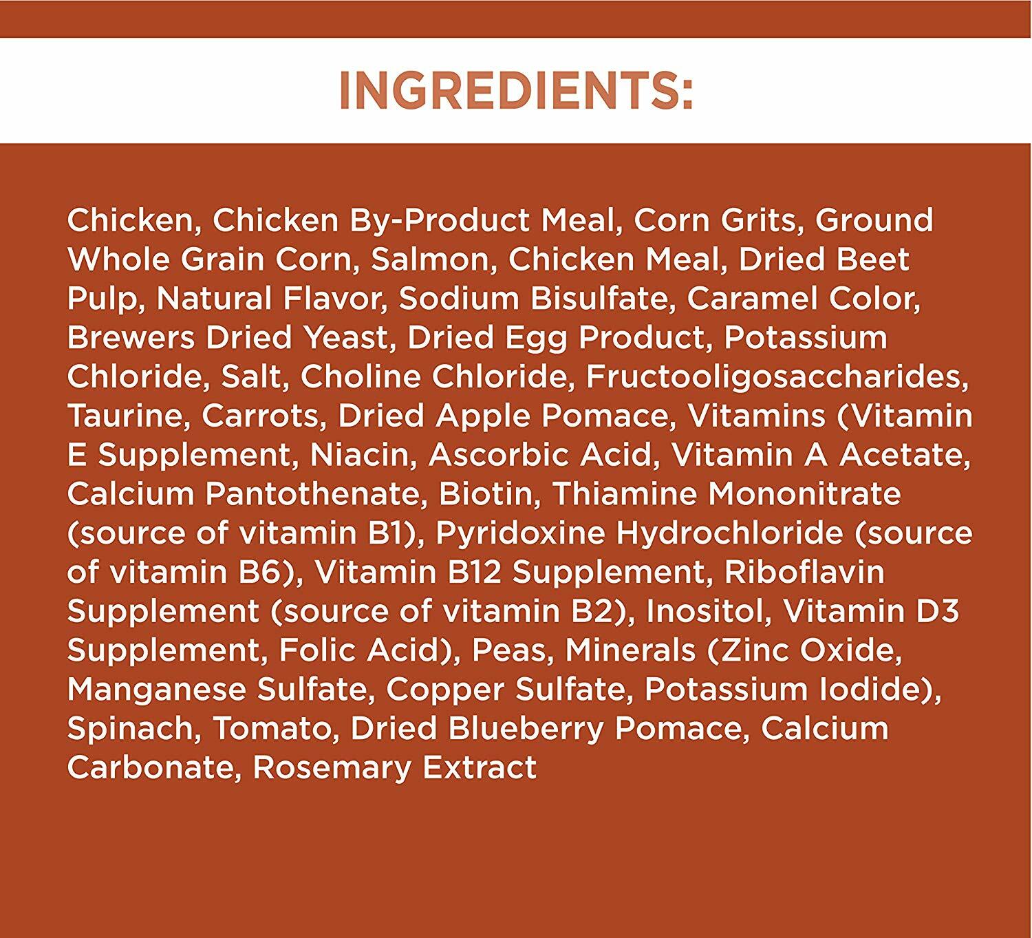 New 13lbs High Protein Adult Cat Food Chicken Salmon Iams Proactive Health