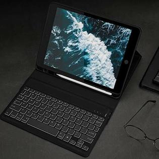 Jelly Comb Backlit Keyboard Case For Ipad 10 2 2019 7th Gen Ipad Air 3 Ipad