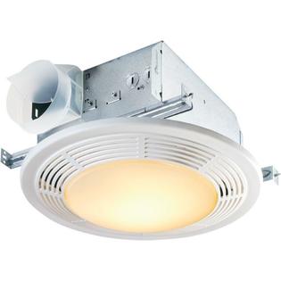 Nutone 8664rp Ceiling Bathroom Exhaust Fan Light Decorative White 100 Cfm Powerful Quiet Air