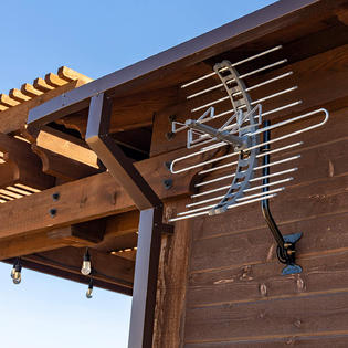 Ge Pro Attic Mount Tv Antenna Outdoor Attic Long Range Antenna Digital Hdtv
