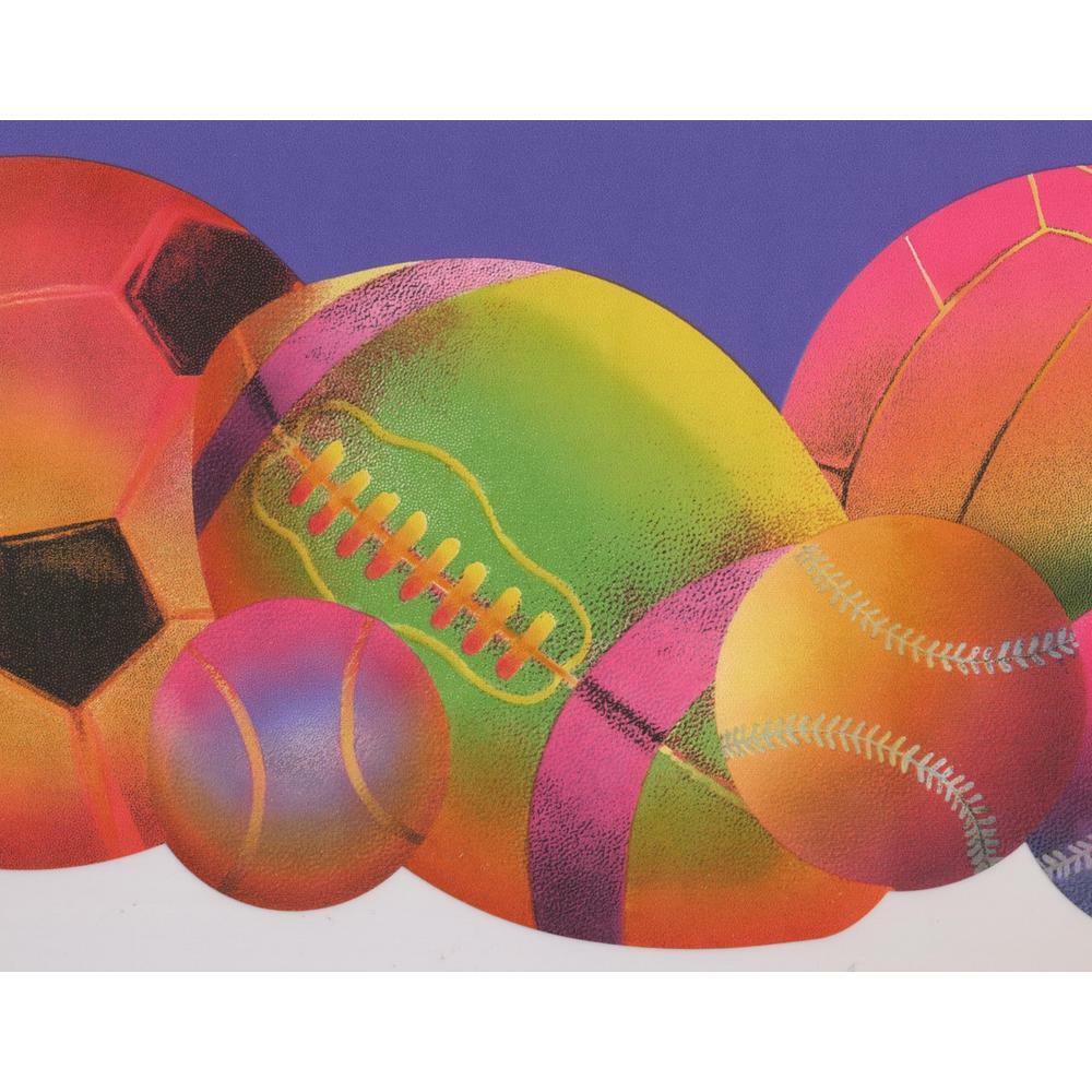 Retro Art Colorful Football Baseball Soccer Ball Azure Blue Modern Retro Art Colorful Football Baseball Soccer Ball Azure Blue Modern