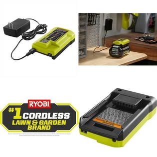 Ryobi Op403a 40 Volt Lithium Ion Charger Usb 2x More Capacity 3 Aaa Alkaline Batteries