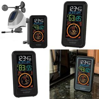 La Crosse Technology S81120 Int Wireless Combo Weather Station Lightweight Breeze Solar Wind Sensor