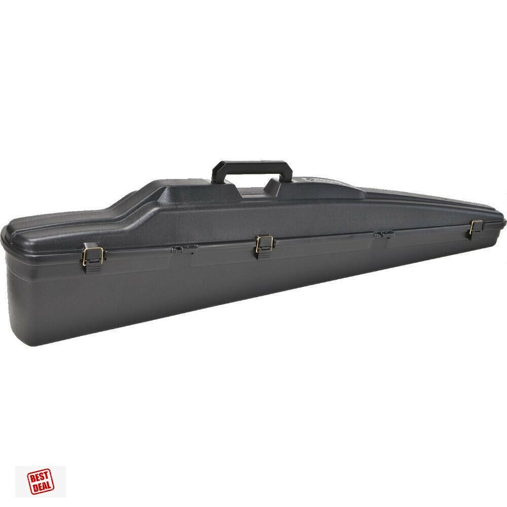 Plano vertical single scoped rifle hard case