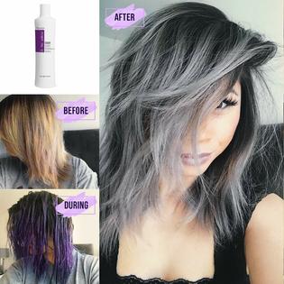 Fanola Shampoo No Yellow 350ml Purple Toner Blonde Grey Streaked