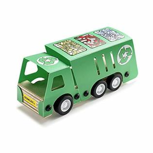 Stanley Jr. Recycling Truck Toy Wood Craft Kit-DIY Toy Stanley Jr. Recycling Truck Toy Wood Craft Kit-DIY Toy