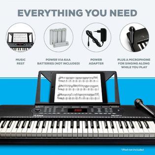 Melody54 Alesis Melody 54 Key Portable Keyboard With Stand Bench