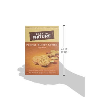 Back To Nature Back To Nature Cookies Non Gmo Peanut Butter Creme 9 6 Ounce Packaging May Back To Nature Back To Nature Cookies Non Gmo Peanut Butter Creme 9 6 Ounce Packaging May