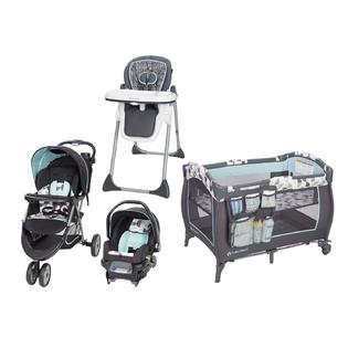 Baby Trend Blue Deluxe Combo Stroller With Car Seat Nursery Crib Playard Chair Swing Car Seat Nursery Crib Playard Chair Swing, Stroller Car Seat Pack And Play Combo
