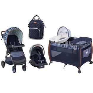 Monbebe Stroller Car Seat Diaper Bag Deluxe Portable Playard Baby Travel  Combo System