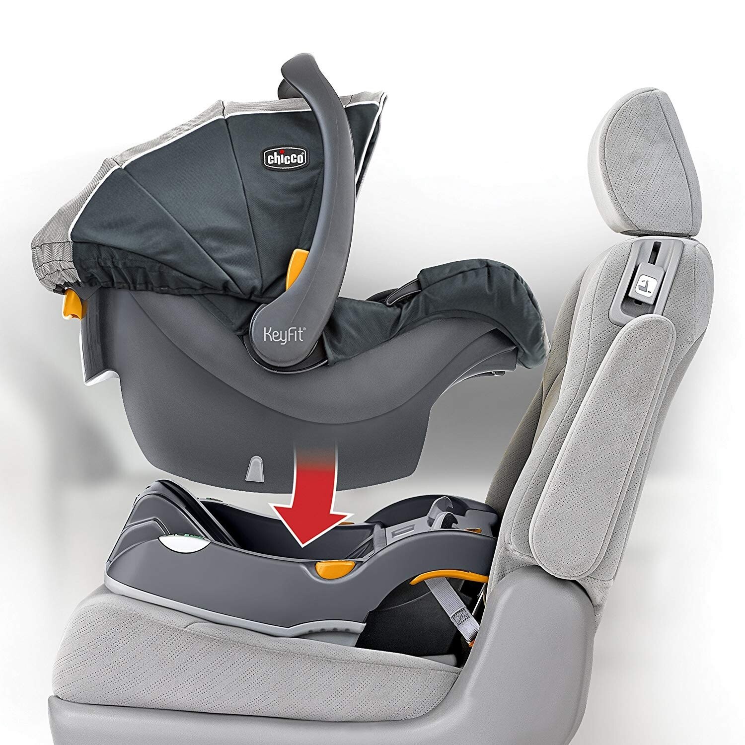 Chicco Combo Travel System Baby Stroller with Infant Car Seat & Base Diaper  Bag