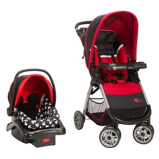 Disney Baby Combo Set Stroller with Car Seat Playard Mickey Mouse Travel  System