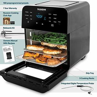 Nuwave No Apply Nuwave Brio 14 Quart Large Capacity Air Fryer Oven With Digital Touch Screen