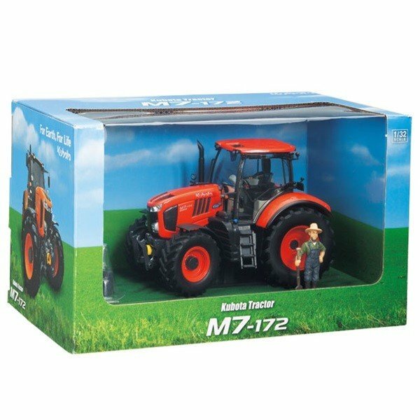Kubota Kubota Tractor M7 172 With Diorama Miniature 1 32 Doors Bonnet Can Kubota Kubota Tractor M7 172 With Diorama Miniature 1 32 Doors Bonnet Can
