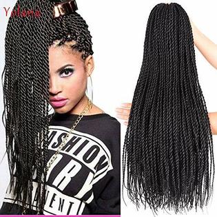 Yolana Synthetic Hair Senegalese Twist Crochet Braids Hair 6pcs