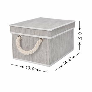 Storageworks Decorative Storage Bins For Shelves Storage Baskets