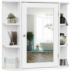 White Medicine Cabinet No Mirror