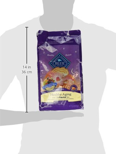 Blue Buffalo Healthy Aging Natural Mature Dry Cat Food Real Meat First With Lifesource Bits