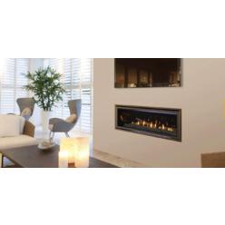 Majestic Jade42in Jade 42 Linear Gas Fireplace W Intellfire