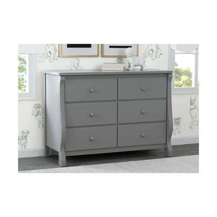 Delta Children Universal 6 Drawer Dresser Grey Universal 6 Drawer Dresser Grey