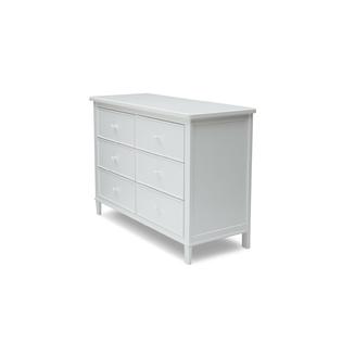 Delta Children Haven 6 Drawer Dresser White