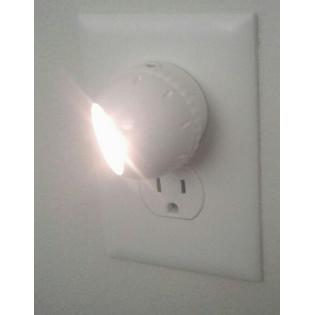 Intertek Wall Plug In Intertek Night Light LED White..Plug in with Auto Sensor White Light ...